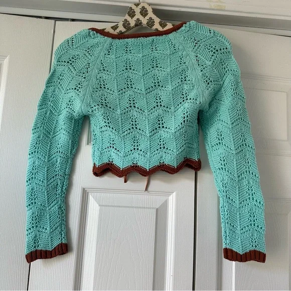 Urban Outfitters Crochet Sweater Crop Top - Picture 6 of 6
